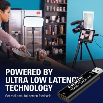 karta przechwytywania HDMI FHD audio wideo na port USB