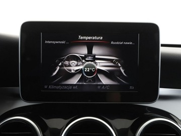 Mercedes Klasa C W205 2017 Mercedes C 180 Czujniki, Aut.klima, Navi, Skóra, zdjęcie 24