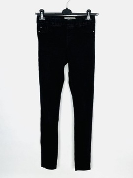 Jeansowe elastyczne spodnie rurki jegginsy S 36 Primark