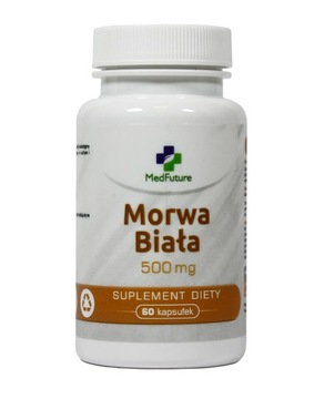 MORWA Prawidłowy metabolizm cukrów 60 kaps. 500 mg