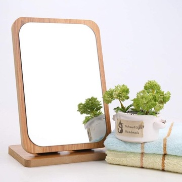 ДЕРЕВЯННОЕ ЗЕРКАЛО ДЛЯ МАКИЯЖА