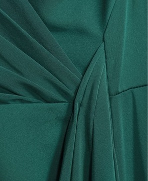 KAY UNGER New York suknia wieczorowa zielona M %