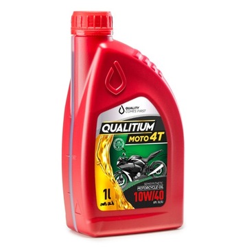 QUALITIUM MOTO 4T 10W40 1L SL/SJ, JASO MA2/T903