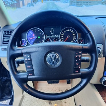 Volkswagen Touareg I 3.0 TDI 225KM 2007 Volkswagen Touareg Volkswagen Touareg 3.0TDI V6 4x4 Jasne Skory Super Kond, zdjęcie 29