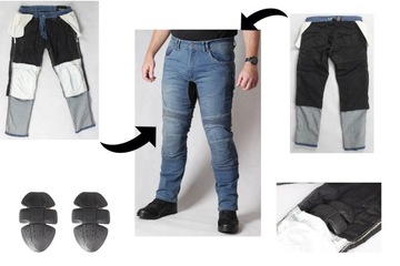 МОТОЦИКЛОВЫЕ ДЖИНСЫ LEOSHI FASTER брюки