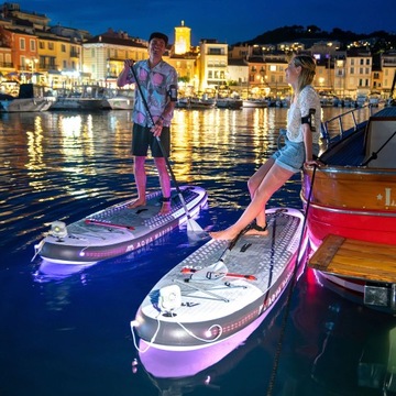 DESKA SUP pompowana AQUA MARINA paddle board GLOW 315 cm Z OŚWIETLENIEM LED