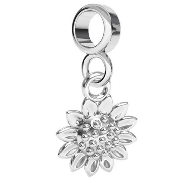 CHARMS ZAWIESZKA KWIATEK SŁONECZNIK srebro 925