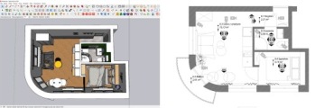 КУРС - SKETCHUP VRAY 5 - ВЕРСТКА - ДИЗАЙН ИНТЕРЬЕРА