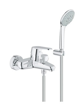 BATERIA WANNOWA PRYSZNICOWA CHROM GROHE EURODISC