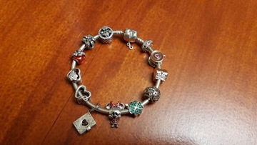 Charms Myszka Minnie Charms Mini Srebro 925 Trusky