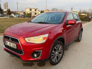 Mitsubishi ASX I SUV Facelifting 2015 1.6 117KM 2016 Mitsubishi ASX Sliczny ASX 1.6 benzyna 117tys km grzany fotel Parktronik, zdjęcie 9