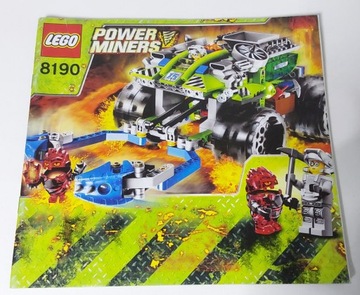 LEGO 8190 POWER MINERS CLAW CATCHER BEZ FIGUREK