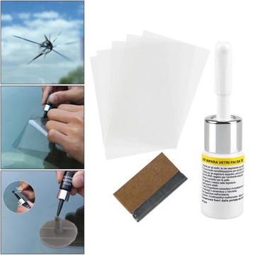 6x комплект для ремонта лобового стекла автомобиля