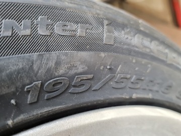4x Koła Aluminiowe Corsa D E 6x16 5x110 195/55R16 Hankook Winter evo2