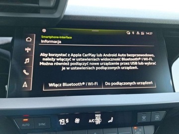 Audi A3 8Y Limousine Facelifting 1.5 35 TFSI 150KM 2025 Audi A3 Limousine Adaptacyjny tempomat, asystent swiatel drogowych, pakiet, zdjęcie 20