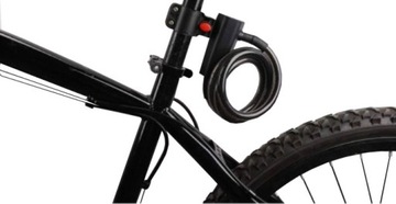 ВЕЛОСИПЕДНЫЙ ТРОСОВОЙ ЗАМОК ВЕЛОСИПЕДНЫЙ ЗАМОК КЛЮЧ БЕЗОПАСНОСТЬ