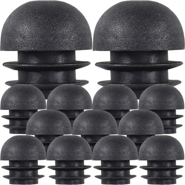 NÓŻKI METALOWE DO BIURKA PLASTIKOWE ZAŚLEPKI KULOWE 30 SZT