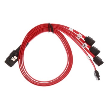 1m Mini SAS SFF-8087 męski na 4x portów