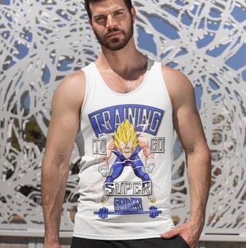 МАЙКА DRAGONBALL TRAINING TO GO SUPER SAIYAN