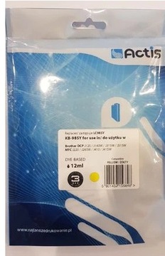 Tusz Actis KB-985Y (Zamiennik Brother LC985Y)