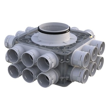 Skrzynka rozdzielacz 24x75/200mm dwurzędowa