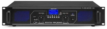 Wzmacniacz dla DJa 4000W BT USB SD LED EQ Fenton