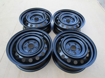 4× DISK OCELOVÝ TOYOTA OE AURIS COROLLA VERSO RAV4 6.5" X 16" 5X114.3 ET 45