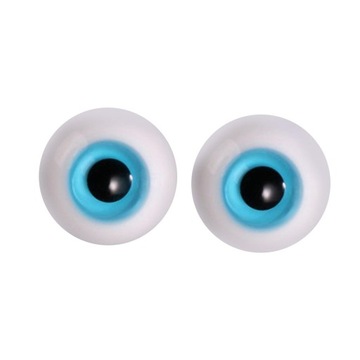 2 sztuki szklanych oczu lalki, ruchome oczy (6 mm), rękodzieło, styl