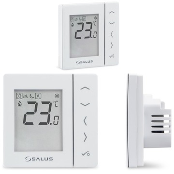 2x Salus vs35w Daily Daily Digital Dempret Regulator White KC153