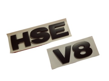 Emblemat do Range Rover napis HSE V8