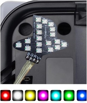 СВЕТОДИОДНАЯ ПОДСВЕТКА ЛОГОТИПА С ДЕКОРАТИВНОЙ ПОДСВЕТКОЙ ДЛЯ PLAYSTATION 5 PS5 RGB