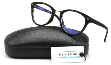 OKULARY ZERÓWKI FILTR BLUE LIGHT OPRAWKI KOMPUTERA