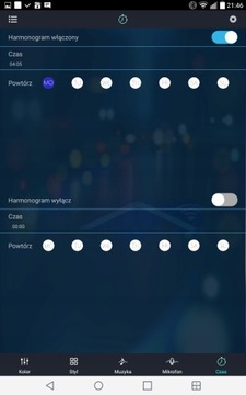 Sterownik led WS2811 WS2812 bluetooth 21 klawiszy