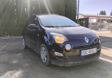 Renault Twingo II Hatchback 3d 1.2 16v 75KM 2012 Renault Twingo 2012r, 1.2. Benzyna. KABRIOLET. Delikatnie uszkodzony tyl., zdjęcie 1