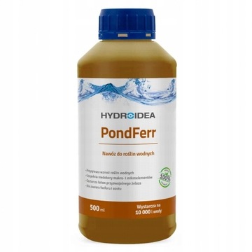 HYDROIDEA PONDFERR 500ML - NAWÓZ DLA ROŚLIN OCZKO WODNE