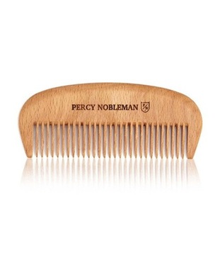 Percy Nobleman Grzebień do brody Z DREWNA
