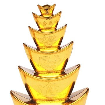 Статуя-сокровищница, декор весеннего фестиваля 2024 года для гостиной, 6-уровневый Wle