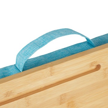 Подушка для ноутбука с бамбуковой полкой