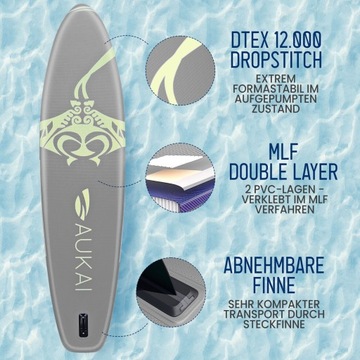 AUKAI Family SUP доска 320см 140кг