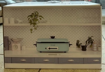MULTIGRILL ELEKTRYCZNY STOŁOWY KUVINGS CERAMIC PLUS KREMOWY OPIEKACZ