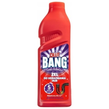Cillit Bang Żel do Udrażniania Rur 1000ml