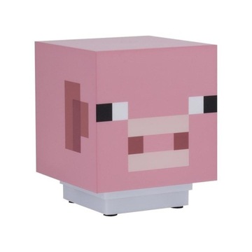 LAMPKA LAMPA MINECRAFT 3D ŚWINIA DŹWIĘK ŚWINKA PIG
