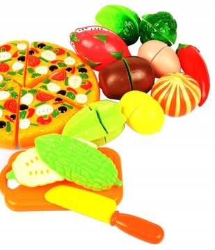 КОРЗИНА ДЛЯ ПОКУПОК ОВОЩИ ФРУКТЫ НА ВЕЛКРО ПИЦЦА 8684