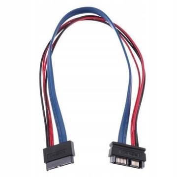 3X1 szt. Kable Serial ATA 7 6Pin męski 6Pin