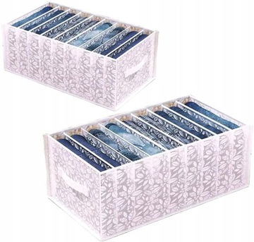 Organizer do szafy Ubrania Spodnie Koszule Bluzy GARDEROBY PUDEŁKO Wkład