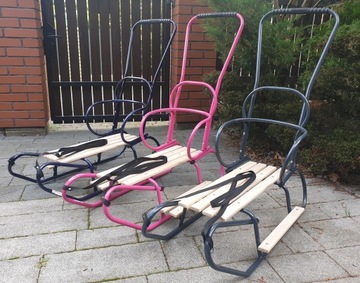 САНКИ BASIC EVO + ПУШЕР + ТОЛСТЫЙ МАТРАС + РЕМЕНЬ + ПОДНОжки