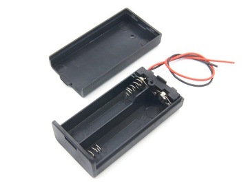 Koszyk - obudowa zamknięta na 2 baterię AA R6 do projektów IoT 2xAA R6 - 3V