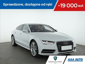 Audi A7 C7 A7 Sportback Facelifting 3.0 TDI clean diesel 320KM 2015 Audi A7 3.0 BiTDI, Salon Polska, 315 KM, 4X4