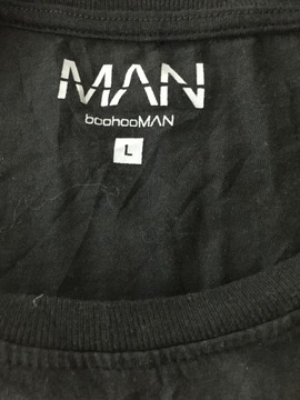 Boohoo Man longsleeve z lamówką L *PW329*