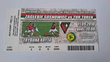 ZAGŁĘBIE SOSNOWIEC - TUR TUREK 11-09-2010